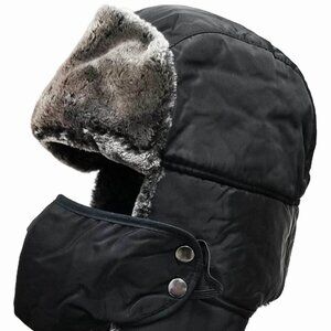 Variety To Go Trooper Hat, Trooper Hunting Hat, Trapper Hat with face Musk